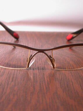 Bugatti Eyeglasses Silver Frames Modern Made in France